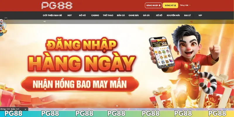 Thông tin về giấy phép của PG88