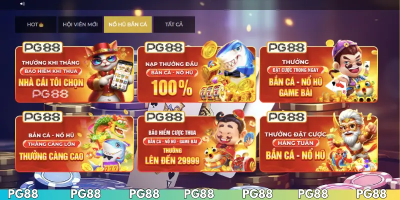 Ưu điểm khi chơi nổ hũ PG88